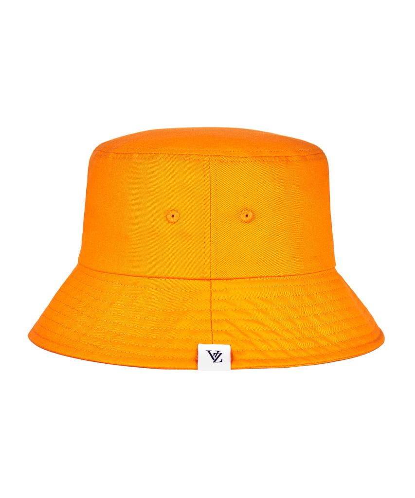 Bajal Monogram Label Color Bucket Hat Orange