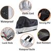 Motorcycle Covers, Outdoor Waterproof Motorbike Covers with Lock-Holes & Storage Bag, Fits Up To 96.5" Motorcycles