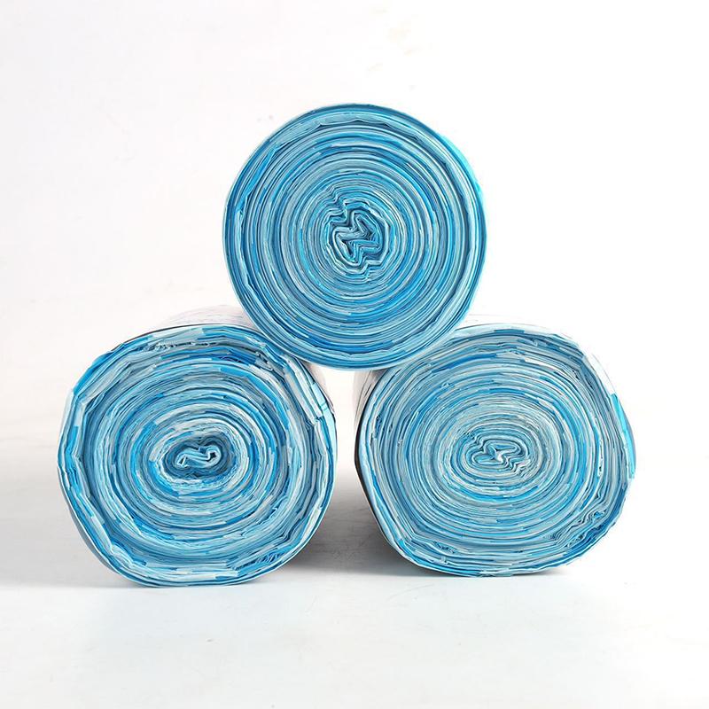 50 nebo 100 ks/role pytlů na odpadky, šňůrkové pytle, malé pytle na odpadky s kresleným králíkem, domácí kuchyňské pytle do koupelny