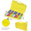 BQKOZFIN Colorful 25 Orff Musical Tabletop Music Music Educational Musical Teaching Comes with 2 Mallets Glockenspiel, Sounds, Instrument,