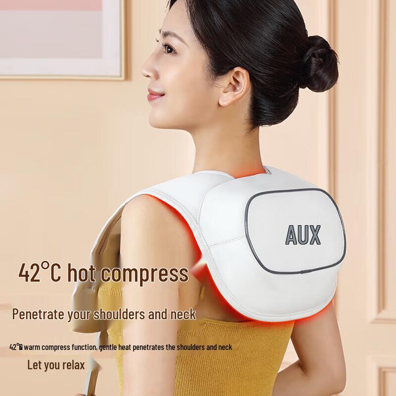 AUX Electric Shoulder and Neck Massager Pillow