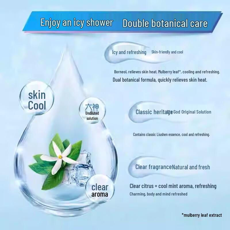 Li Shen Kühlendes Grüner Tee Duschgel