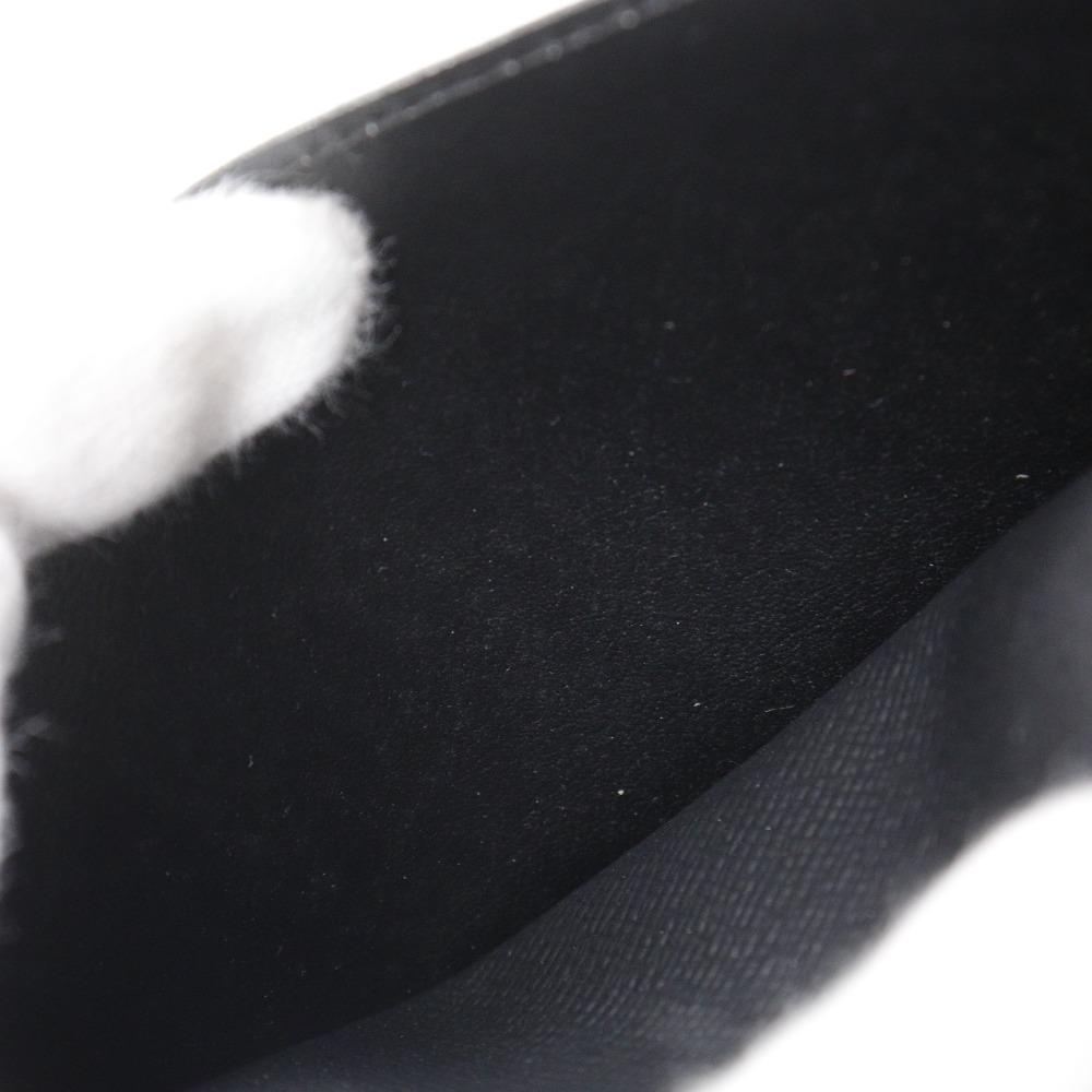 LOUIS VUITTON Brazza portefeuille Purse N62665 black Damier Grafitto Canvas mens Used