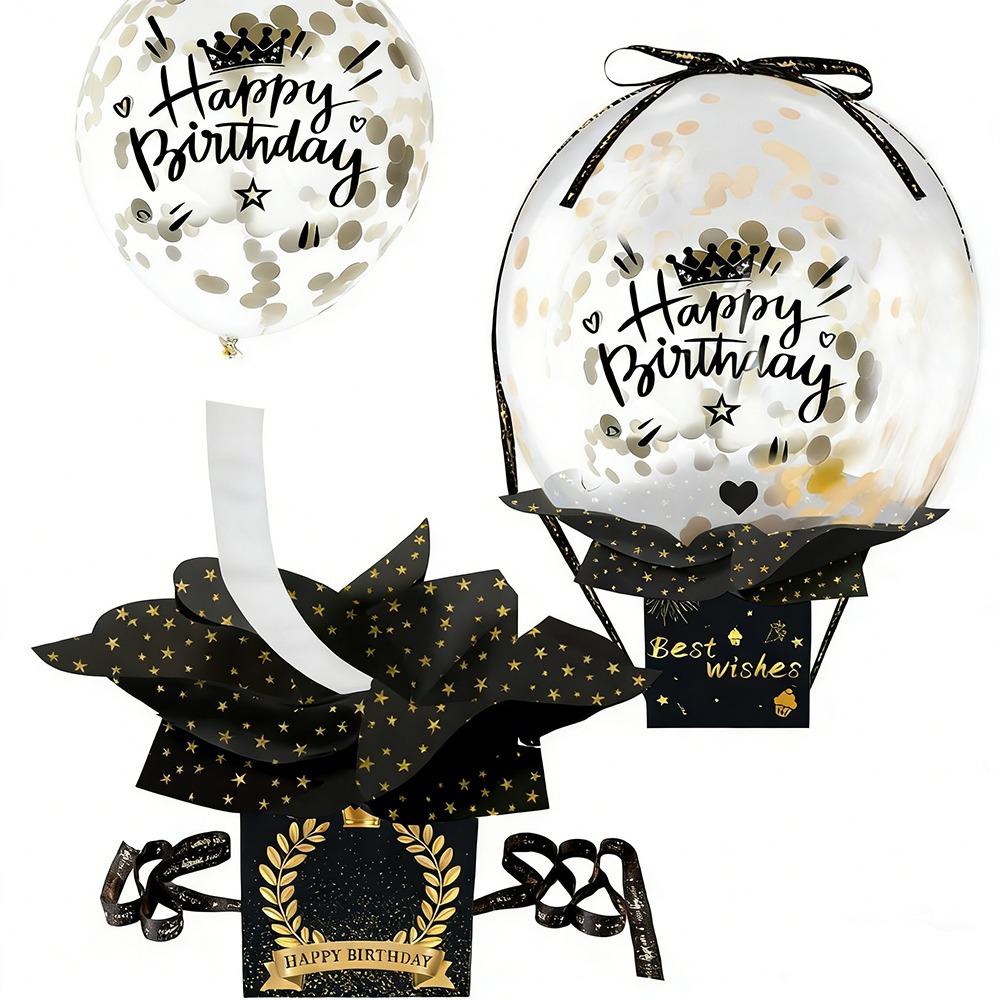 Всплывающая взрывная складная подпрыгивающая подарочная коробка украшения для вечеринки коробка-сюрприз для дня рождения G