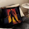 Horror Movie Characters Wall Art Michael Myers Halloween Pillow Cover Sofa Cushion Cover Home Room Decoration Children Gift