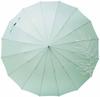 Mabu 58cm Basic Jump 16 Palm Leaf Parasol Long Umbrella with UV Light and a Floral Suitable for Rain or and Women's (SMV-42081) - Protection,