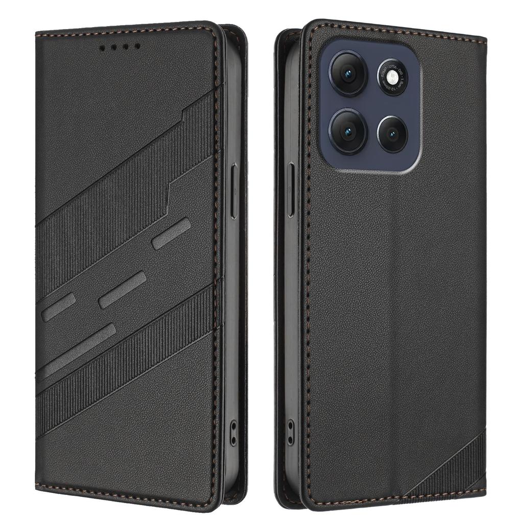 Pro MOTOROLA G86 Power Luxusní kožené pouzdro Retro Vzhled Peněženka Kniha Vyklápěcí Magnetické Uzavírání Plné Krytí Pro MOTO G86 Power Pouzdra na telefon