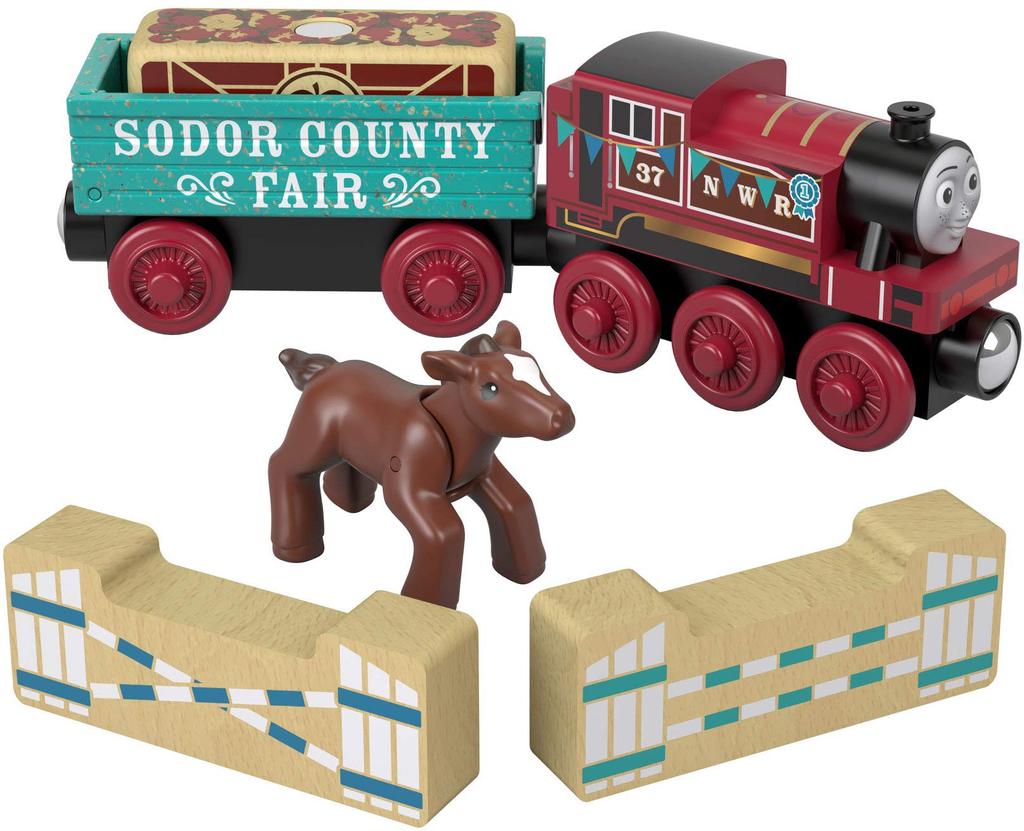 Thomas the Tank Engine Wooden Rail Series Rosie and the Reward Pony GGH19