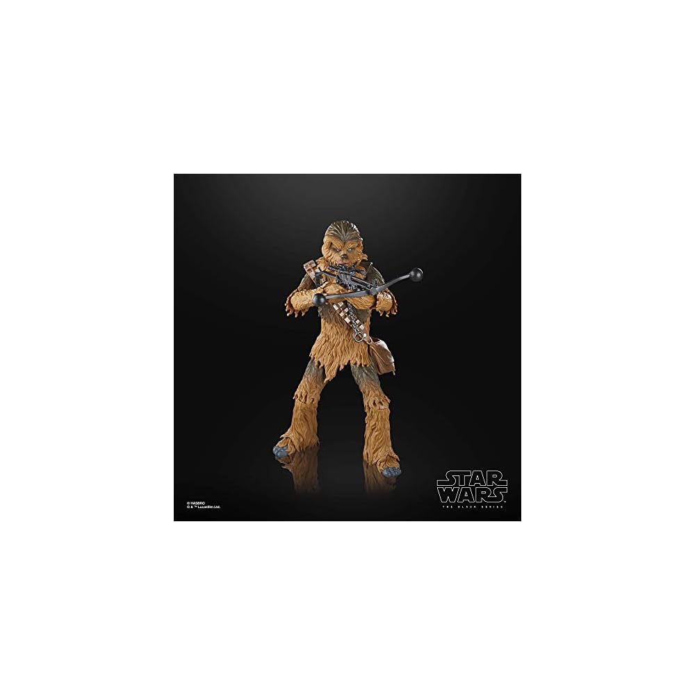 Hasbro Star Wars Black Series Chewbacca 6 Inch Action Figure Episode 6 Ages 4 and Up F7112
