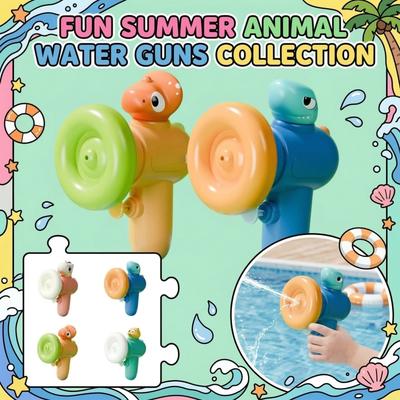 Cartoon Water Guns For Summer Water Play, Small Water Guns For Drifting And Water Play, Children's Toy Water Guns With A Squirting Effect.