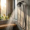 Dense Outlet Layout 3D Micro Hole Shower Head Boost Water Pressure Shower  Daily Shower