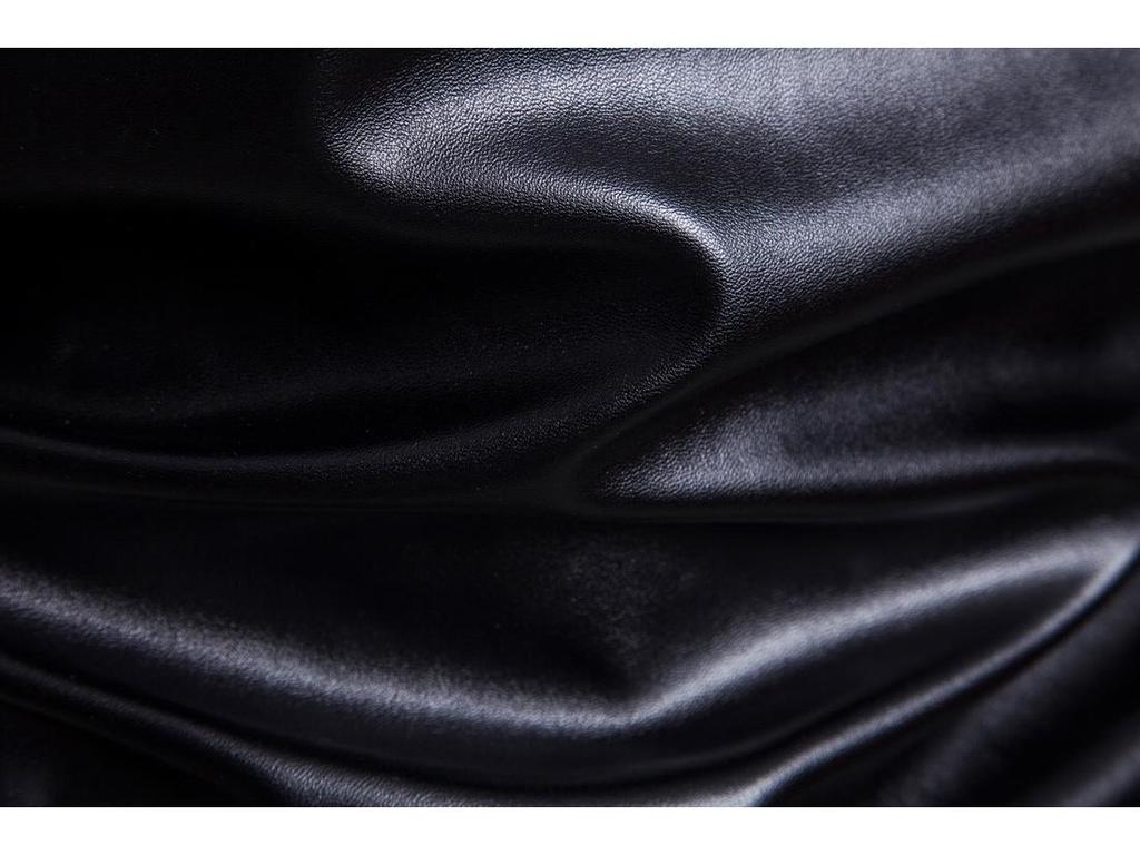 Herren Motorradjacke mit Stehkragen - PU-Leder mit Rautenmuster, Große Größen, Europäischer & Amerikanischer Rockstil
