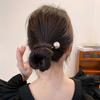 Hollow Round Ball Bridal Chinese Hair Fork Korean Hanfu Hairpins Women Hair Sticks Metal Hair Clip