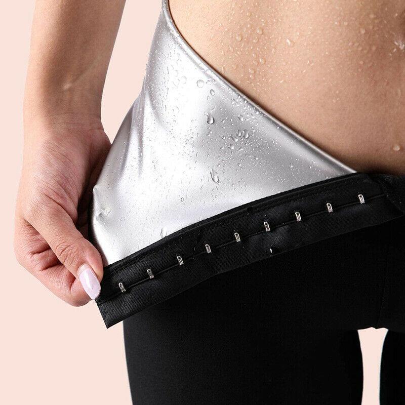 Women Sweat High Waist Sauna Short Pants Weight Loss Workout Fitness Body Shaper Slimming Shapewear Tummy Control Fat Burning Thermo Leggings