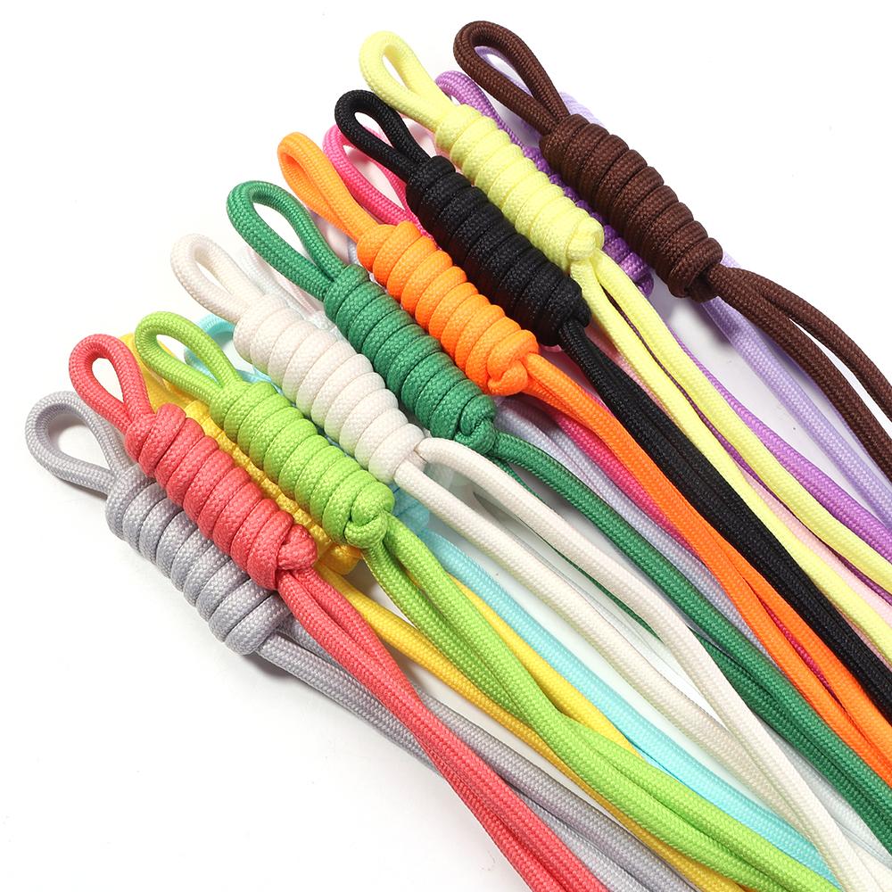 5 szt. Ręcznie robiony nylonowy pleciony sznurek Kolorowy pleciony smycz do wyrobu biżuterii DIY Torby Zawieszka Brelok Plecione sznurki Rękodzieło