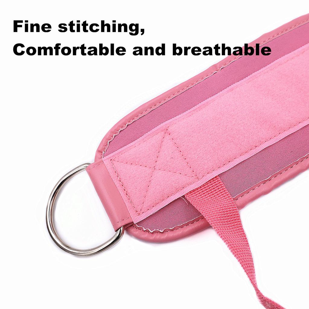 Upgraded Ankle Strap with Thick Neoprene Padded  for Cable Machine Kickbacks Glute Workouts Leg Extensions Booty Hip Training