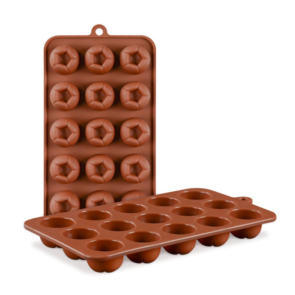 15 Dutinová forma na dort Silikonová forma na pečení na čokoládu Želé na cukr Pomůcky na fondán Dekorace na dort