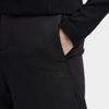 Fila Original Fashion Classic Simple Solid Color Versatile Waterproof Loose Woven Casual Pants Women Pants Black F11W549801FBK