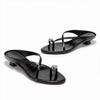 Original Designer Cross Strap Over Toe Slippers Women Sexy Peep Toe Kitten Heel Comfort Slide Sandals Summer Concise Beach Shoes