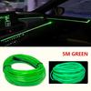 5M Car Interior Led Decorative Lamp EL Wiring Neon Strip Cold Light Wire For Auto DIY Flexible Ambient Light USB Atmosphere Lamp