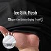 Men's Ice Silk Quick-Dry Cooling Mesh T-Shirt