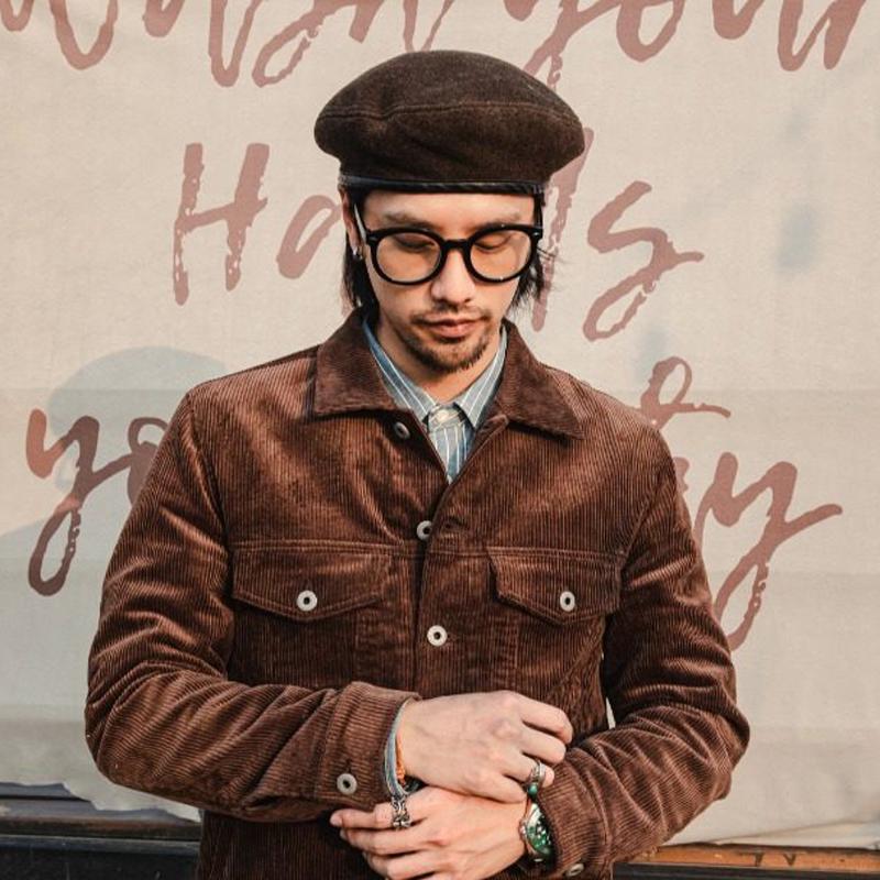 1pc Unisex Leisure Beret Caps Mens Army Beanies Outdoor Breathable Windproof and Warm Adjustable Head Hat for Daily Wear,party