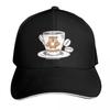 Happy Coffee Baseball Cap Derby Hat Military Cap Unisex Hard Hat Hat Luxury Brand Unisexs Baseball Womens