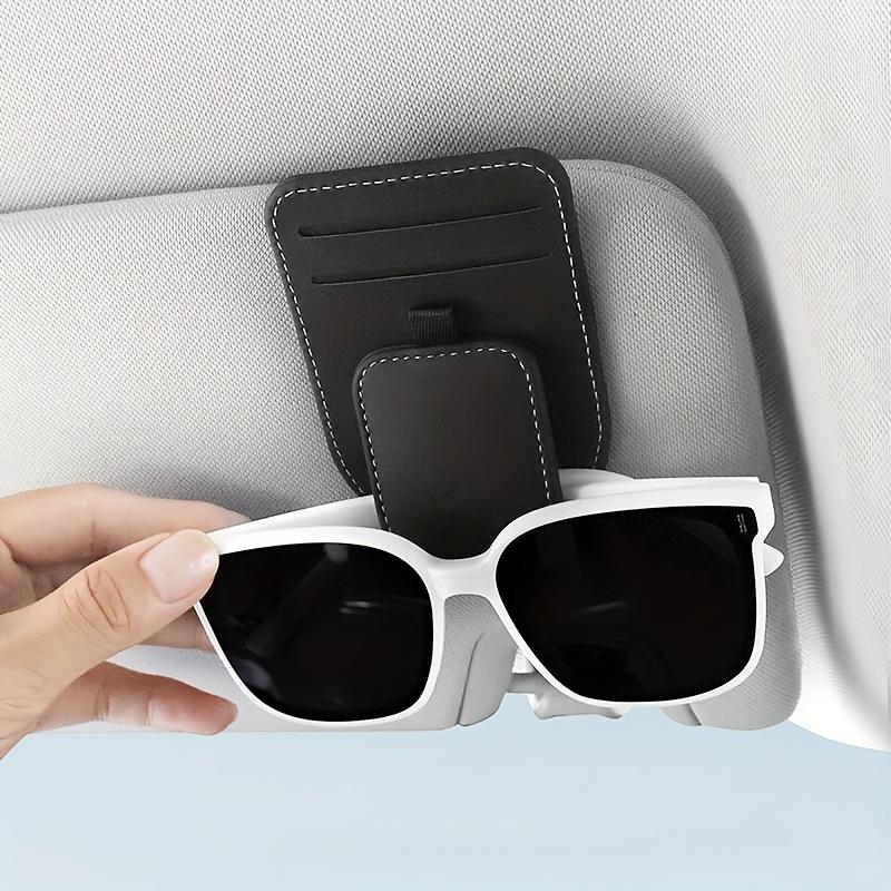1Pc High-Quality Car Glasses Clip Multifunctional Car Sun Visor Card Holder In-Car Glasses Storage Rack Sunglasses Clip