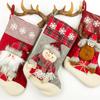 Christmas Stockings Gift and Treat Bags Christmas Hanging Socks for Decoration