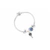 Fashion Love 925 Silver Bracelet Women's Silver PD488912