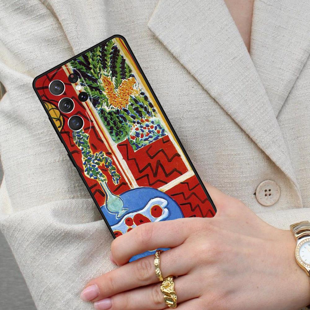 Henri Matisse Art Painting Cell Phone Case for Samsung Galaxy S26 Ultra S25 S24 S23 S22 S21 S20 Note10 Cover