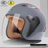 Universal All-Season Electric Helmet with Anti-Fog & Warmth, Dual Visors, for Men & Women