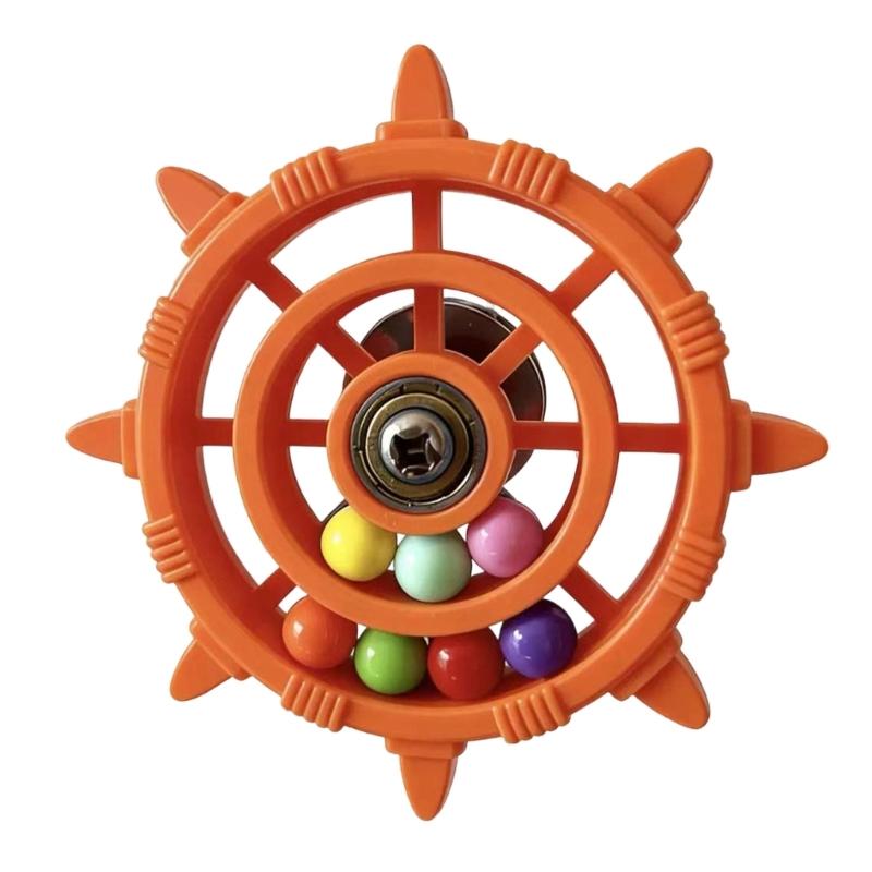 Birds Steering Wheel Engaging Birds Plaything Colorful Rotating Bead Wheel To Keep Birds Active And Happy