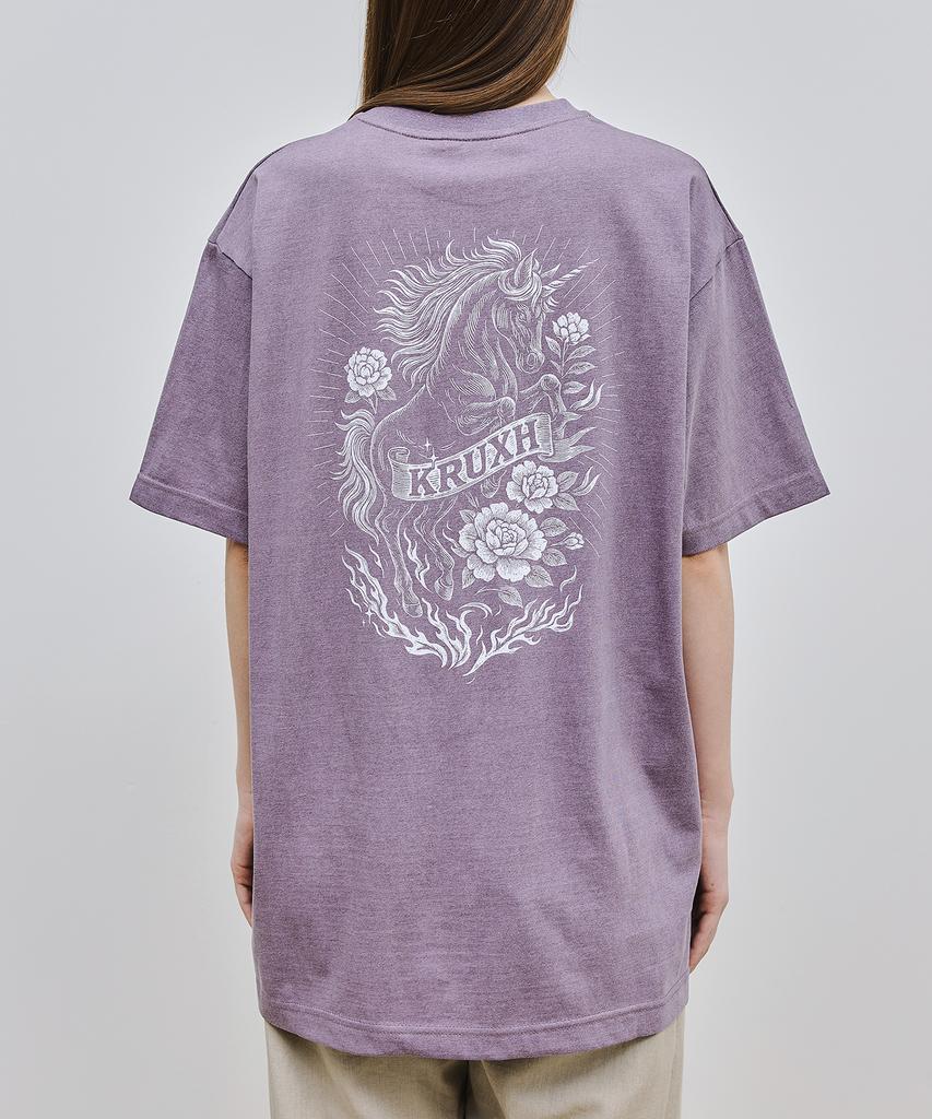 Keuleogsi Unicorn Pigment T-Shirt Purple