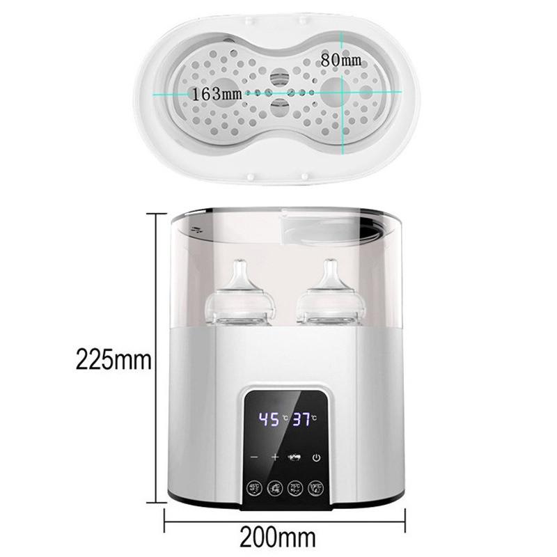 2-in-1 Bottle Sterilizer Intelligent Automatic Insulation Milk Heater Multifunctional Constant Baby Milk Warmer