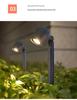Waterproof LED Outdoor Tree Spotlights for Garden, Courtyard, and Villa with Lawn Ground Spike Installation.