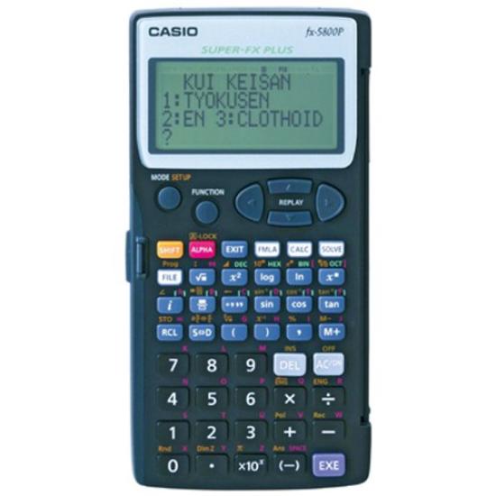 

Myzox Surveying Civil Engineering Calculator, Calculator-kun 5800, Program, MX-5800D чёрный