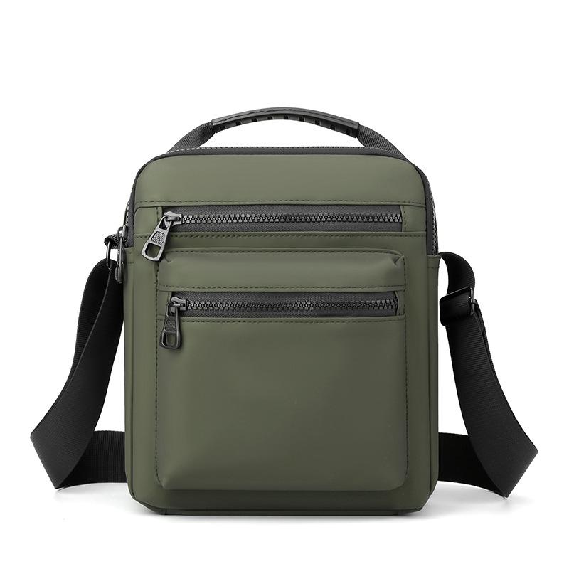 New Men's Shoulder Bag Large-capacity Outdoor Handbag Casual Men's Trendy Bag Oxford Cloth Waterproof Messenger Bag