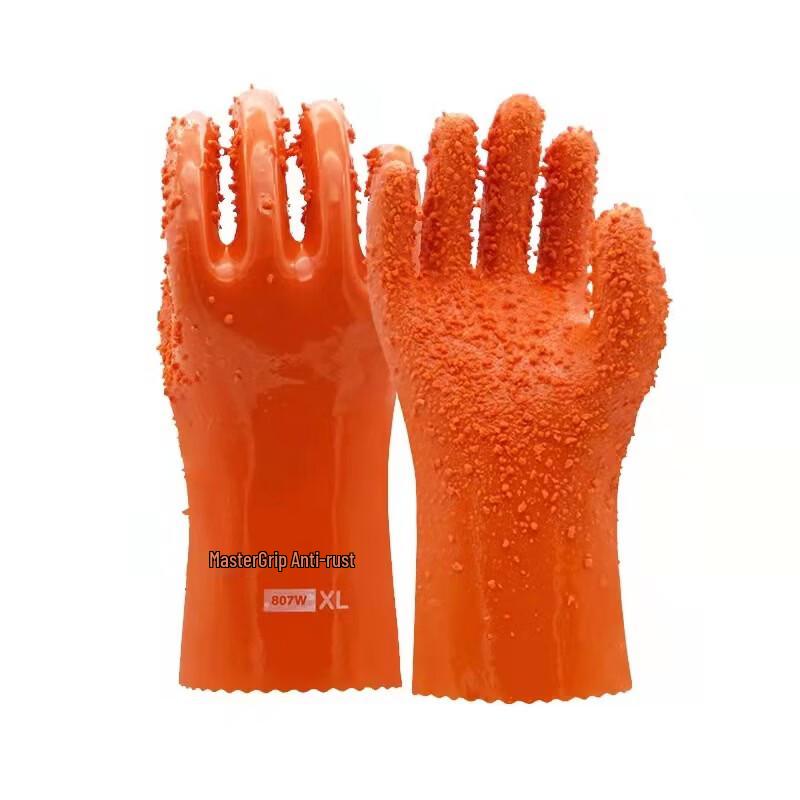 White Industrial Dipped Work Gloves