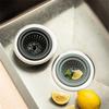 2Pcs Sink Filter Flexible Kitchen Sink Strainer With Fine Mesh Sink Drainer Shower Drain Hair Catcher Easy To Use