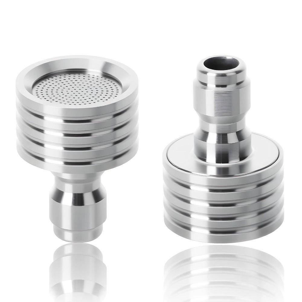 1/4 Quick Connect Shower Head Quick Plug Washing Nozzle Shower Blades Water Nozzle Flower Watering