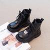 Kids Ankle Boots for Girls   Autumn Kids Breathable Lining Riding Boots Non-slip Simple Kid School Outdoor Hiking Boots
