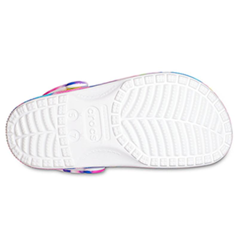 Crocs Classic Clogs Beach Sandals Unisex Blue Pink