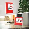 Japanese Calligraphy Art 57cm x Made in Stylish Interior Living Room Fabric Panel, 57cm, Large, Japan, Poster, Decor, Decor, Red, Simple, Ink, Panel,