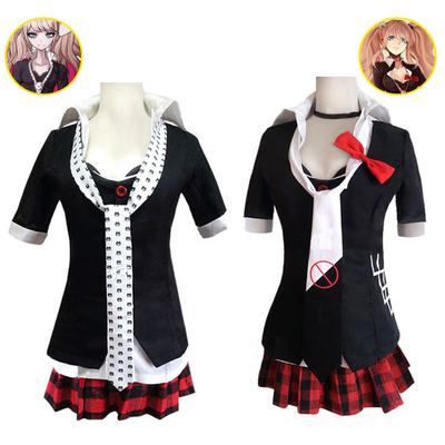 Scione Cosplay Anime Junko Enoshima Emboitement Inushio Kimuchi Dangan Ronpa Trigger Cosplay Costume