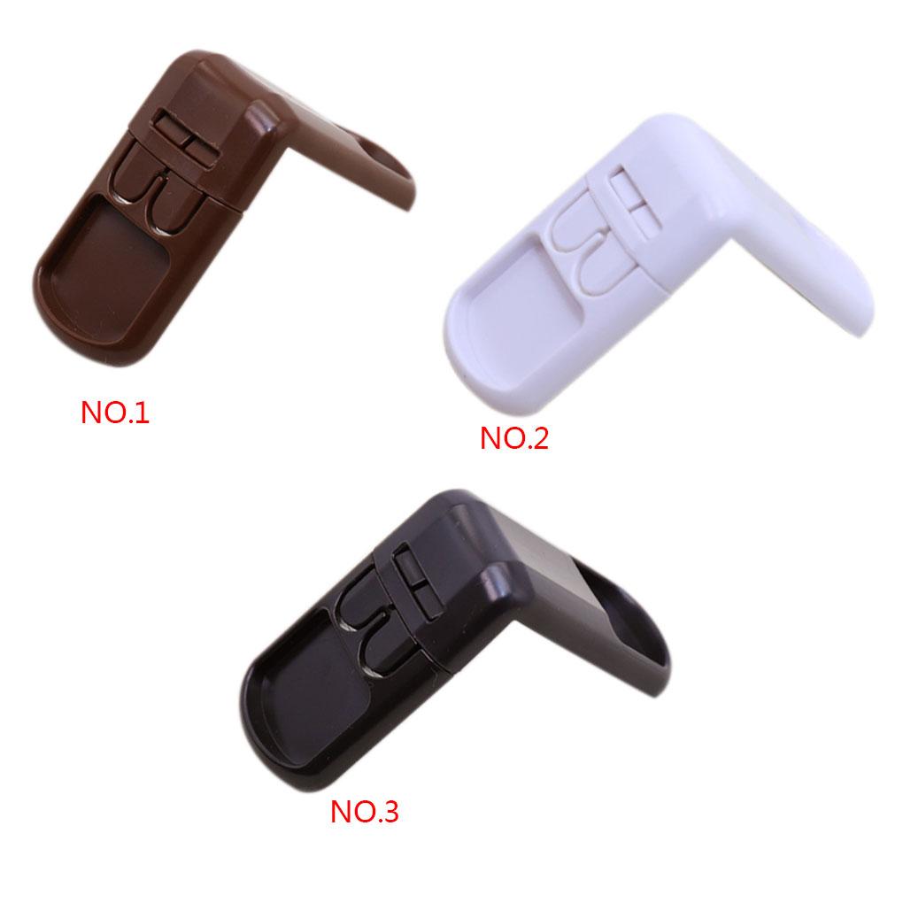 4 Pcs/set New Multifunctional Baby Child Safety Lock Double Snap Fastener Drawer Cabinet Door Locks