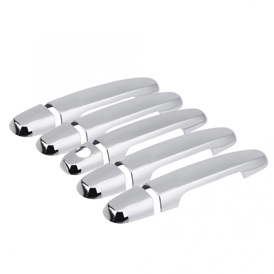 Chrome Side Mirror Cover + Door Handle Cover Trim Fit For Toyota RAV4 2006-2012