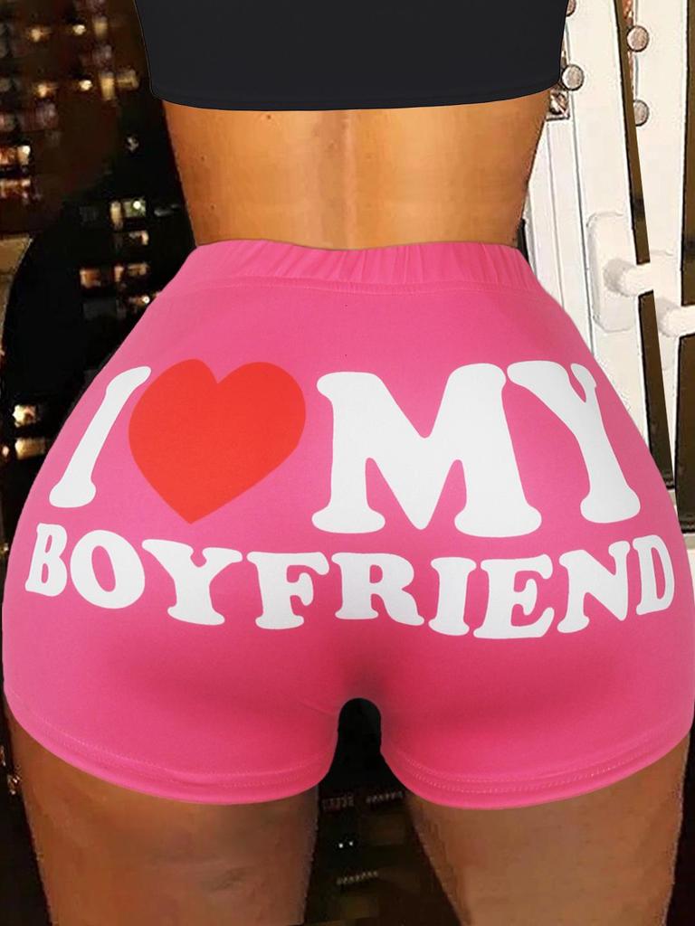 Women's Fashion Sexy Patterned Yoga Shorts