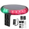 Solarbetriebene Außen-IP67-Navigationslichter mit 6 Betriebsmodi und einer kabellosen Fernbedienung