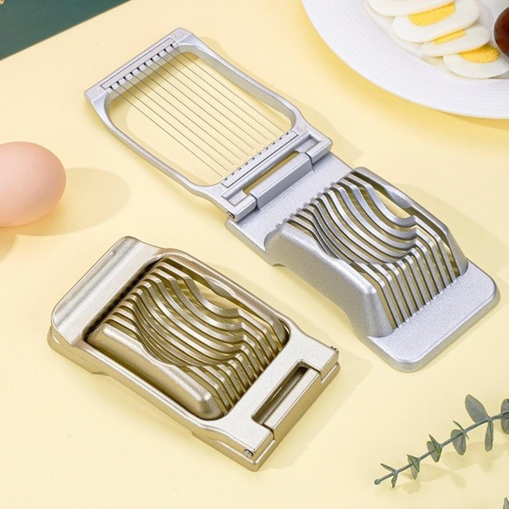 Heavy Duty Strawberry Slicer with Stainless Steel Wire Egg Cutter Convenient Egg Slicer  Tomato